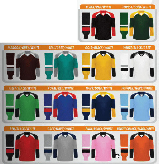 Custom White Navy-Orange Hockey Jersey
